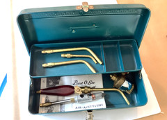 Vintage Presto-Lite Torch Set