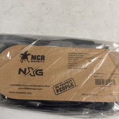 MCR Safety 9673L Economy Foam Nitrile Gloves – Large, Gray/Black (1 Dozen) New