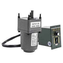 Variable Speed High Torque Gear Motor AC Electric Motor Controller 1:50 27 RPM