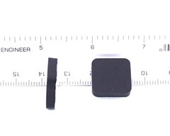 3/4″ Sq x 3/16″ Tall Rubber Feet for Electronics Repair & Restore, 3M Backing