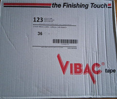 36 Rolls – VIBAC® BOPP BOX SEALING TAPE 123
