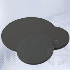 Grey PVC Plastic Round Discs Diameter 20-400mm Thickness 3-30mm Rigid PVC Sheet