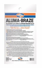 Uniweld UAB Aluma-Braze All-In-One Flux Cored Aluminum Brazing Alloy Soldering