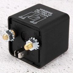 12V 100Amp 4-Pin Heavy Duty ON/OFF Split Relay For Auto Boat Van Black L1O1