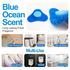 1-10 ) Janitorial Scented Urinal Cake Screens + Deodorizing Cleaners Anti-Splash