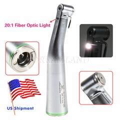Dental LED Fiber Optic Handpiece Contra Angle 20:1 Implant E-Type Fit NSK NEW YB