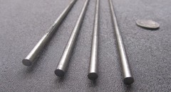 304 Stainless Steel Round Rod Bar, 3/16″ Dia (.187″) x 48″ Length, 4 Pcs, 16 Ft