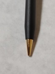 Cross Black Matte Pen & Pencil Set-Miller Genuine Draft Emblem Tested