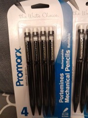 ProMarx Mechanical Pencils Portemines Refillable 0.7 HB#2 Graff Eco. Get 3 Packs