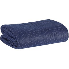 12 Moving Packing Blankets 80″x72″ (35 lb/dz) Shipping Furniture Pads Dark Blue