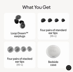 Loop Earplugs – Dream for Sleep (Lilac), Cushioned For Comfort, Napping Snoring