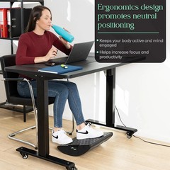 Foot Rest for Under Desk at Work – Desk Foot Rest Ergonomic Design for All-Day