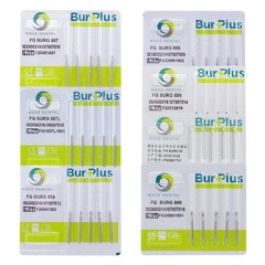 Wave Dental Long Surgical Burs Carbide Straight Fissure Bur FG SURG 557 557L 558