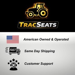 Universal Forklift Seat for Cat, Clark, Komatsu, Nissan, Yale, Toyota, Hyster