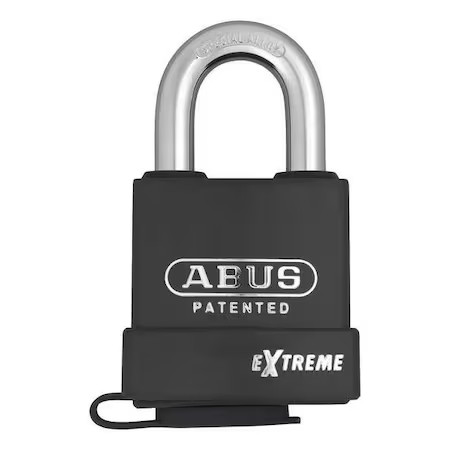 Abus 83Wp-Ic/63 Padlock, Coreless, Standard Shackle, Rectangular Hardened Steel