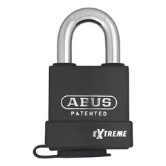 Abus 83Wp-Ic/63 Padlock, Coreless, Standard Shackle, Rectangular Hardened Steel