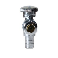 200 PIECES 1/2″ PEX X 3/8″OD 1/4 TURN ANGLE STOP VALVE (LEAD-FREE) METAL HANDLE