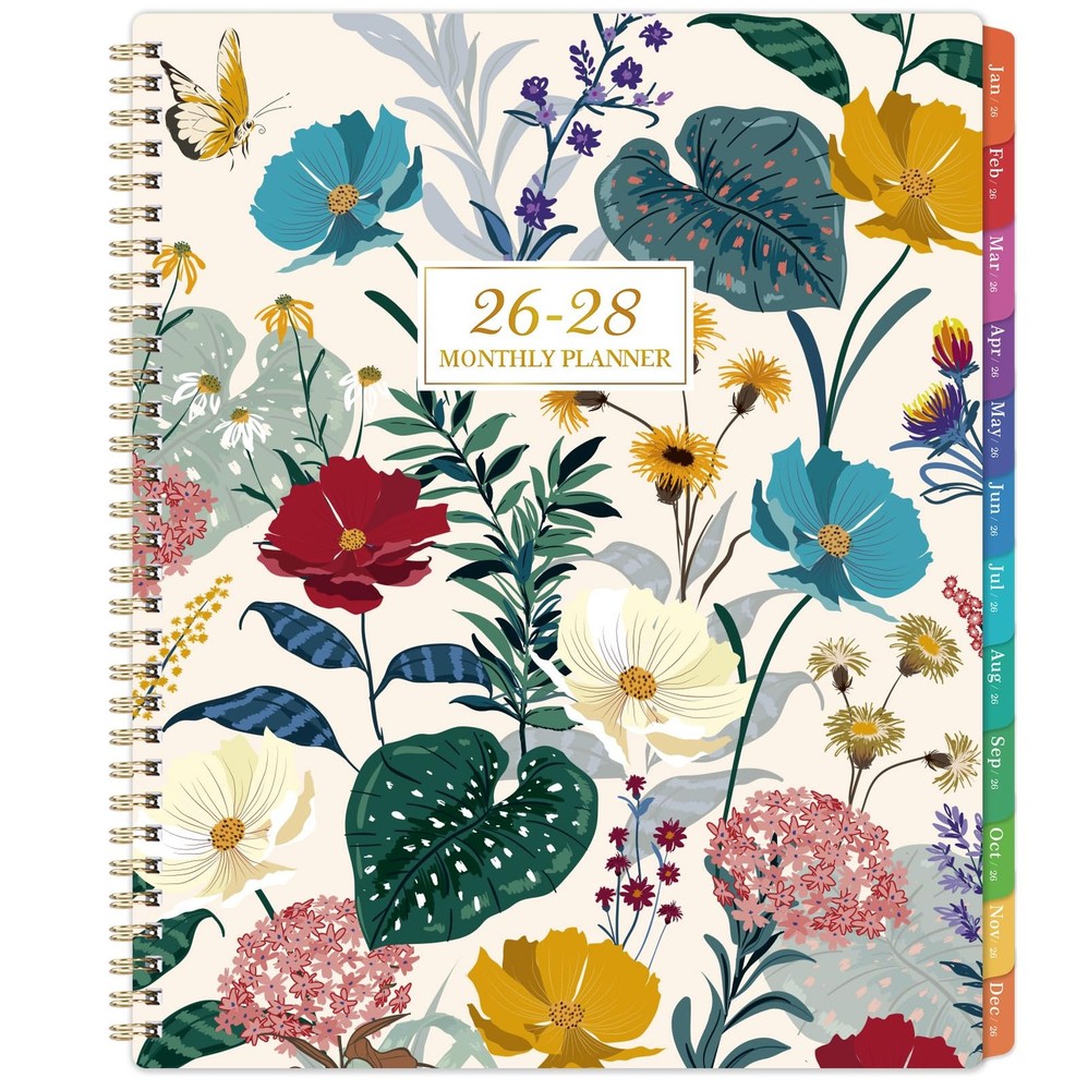 2026-2028 Monthly Planner/Calendar – 3 Year Monthly Planner 2026-2028, 9” x