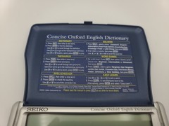 Seiko ER6100 Oxford English Dictionary Thesaurus Spellchecker Solver – USED