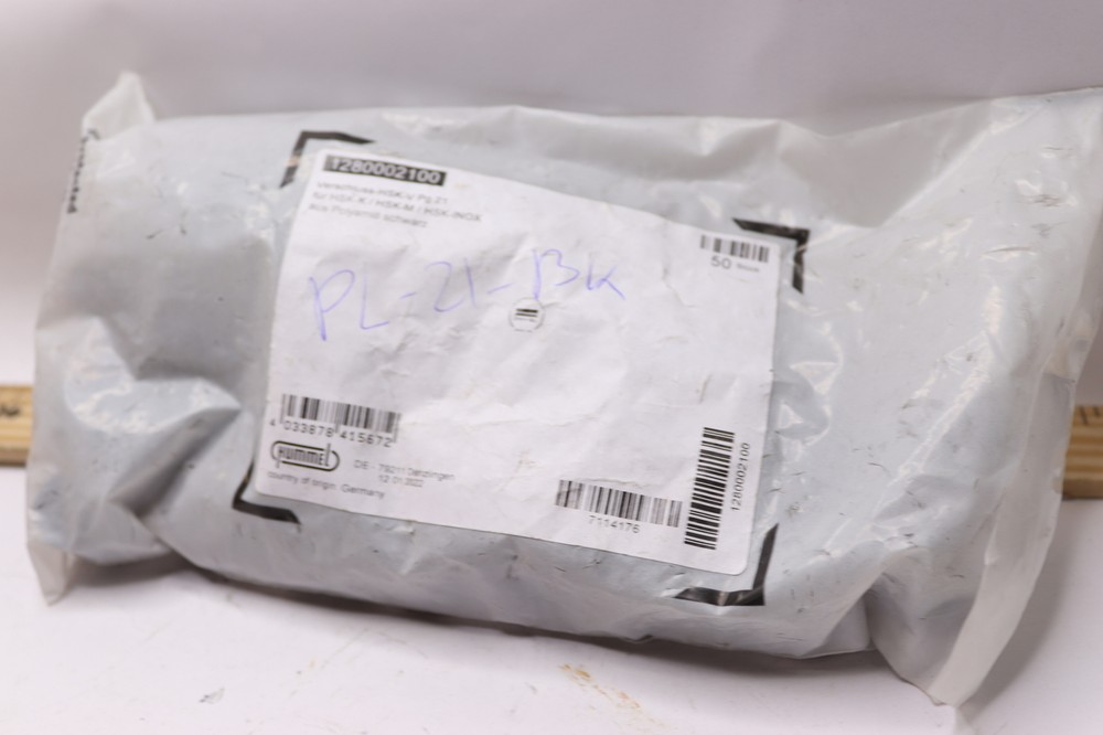 (50-Pk) Hummel Nylon Plug Fits PG 48, M63 PL-21-BK