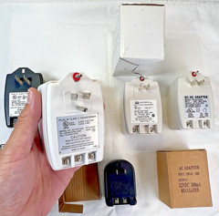 PLUG-IN TRANSFORMER ASSORTMENT *Lot of 8* 12V through 24V See Description