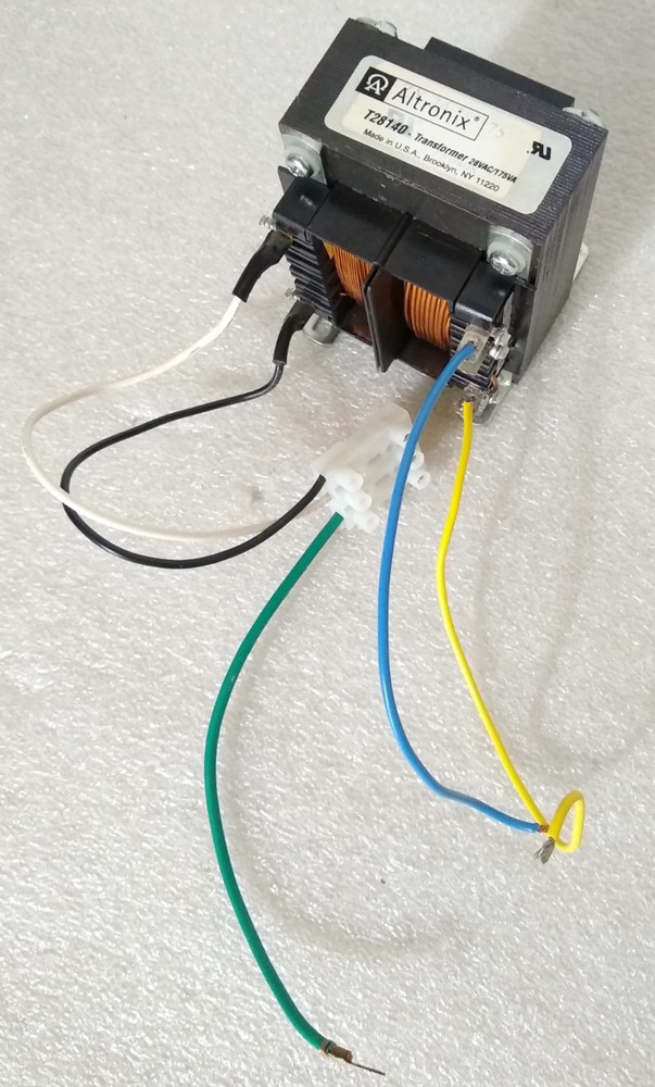 Altronix T28140 Open Frame Transformer 28VAC 175VA 6.25A
