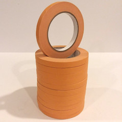 Tape Logic® ORANGE Masking Tape 1/2″ X 60 yards (4.9mm) T93300312PKD 12 Rolls