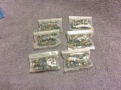 HH Smith part no 241-104 green insulated tip jack metal body lot of 60 nos