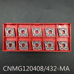 20Pcs/ Set CNMG120408-MA CNMG432 CNC Carbide Turning Inserts For Steel For MCLNR