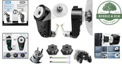 Fast Steel Gear Motor Gearbox Set for Power Wheels Vehicle Conversion Kit