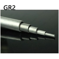 Gr2 Titanium Tube High Intensity Industrial Ti Pipe 300/400/500mm Long 4-30mm OD