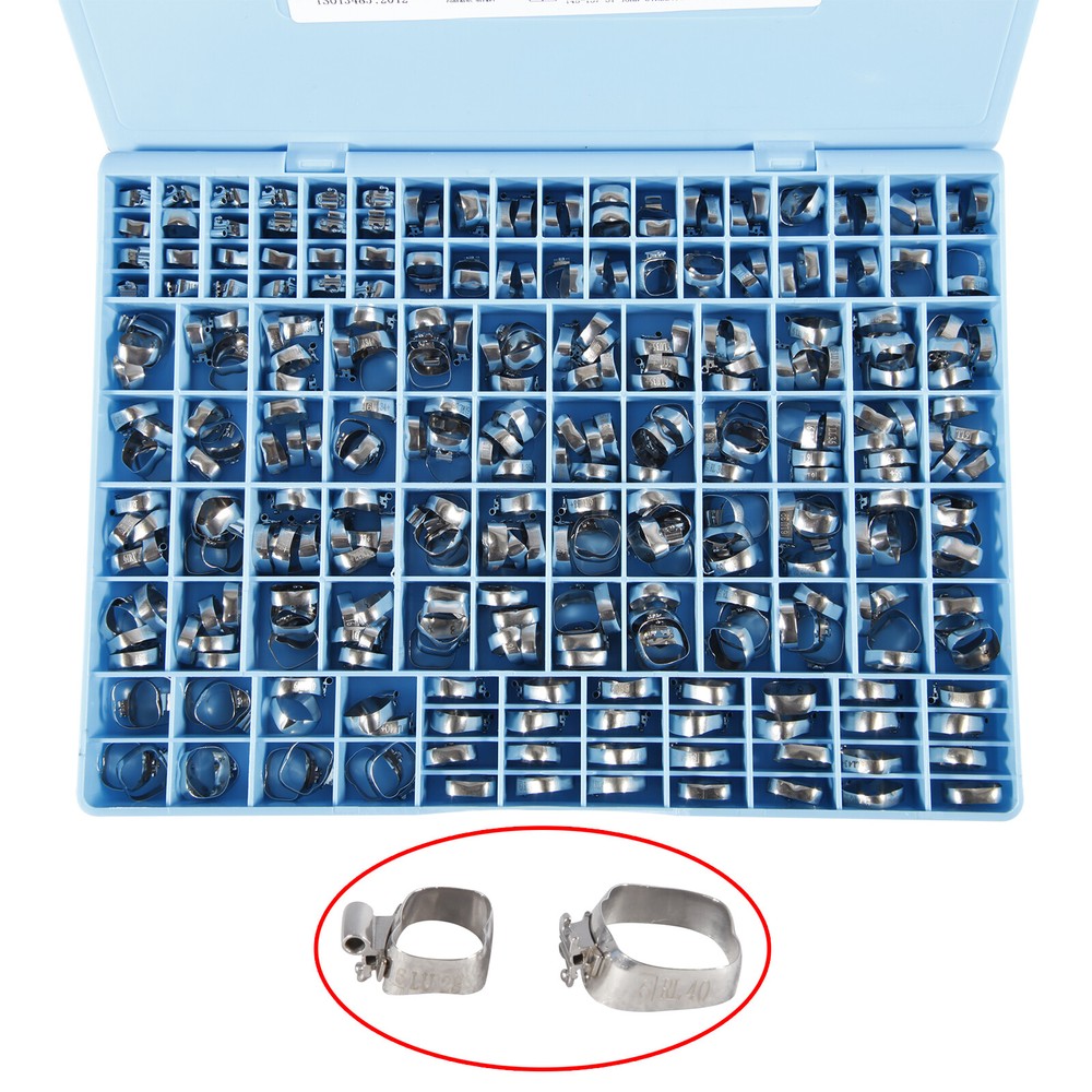 Dental Orthodontic 1st Molar Bands Convertible Roth/MBT 022 Buccal Tubes kit tr