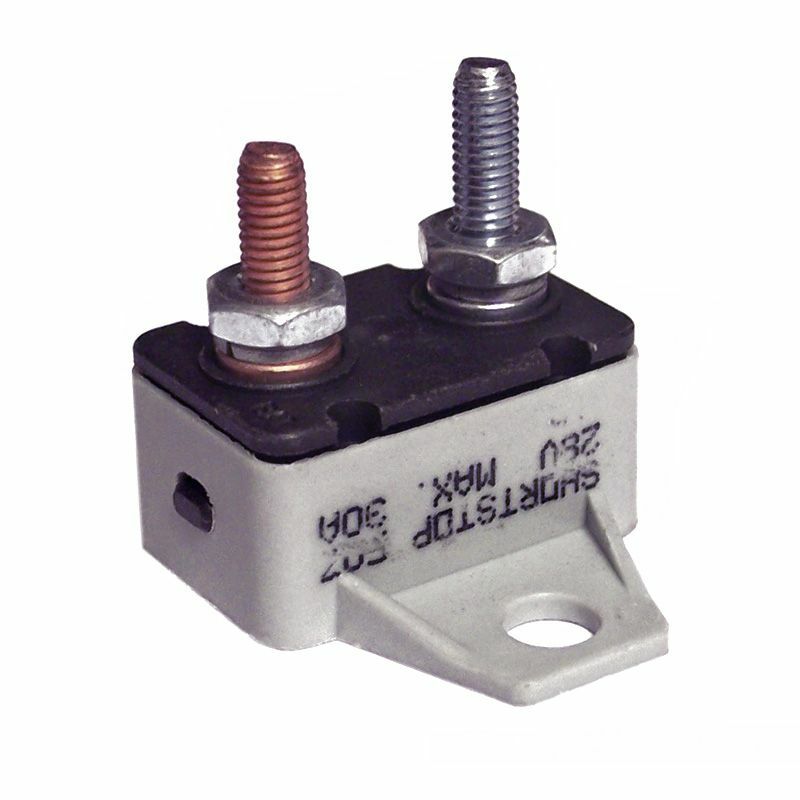 Short Stop 28V Max 30A Thermal Circuit Breaker