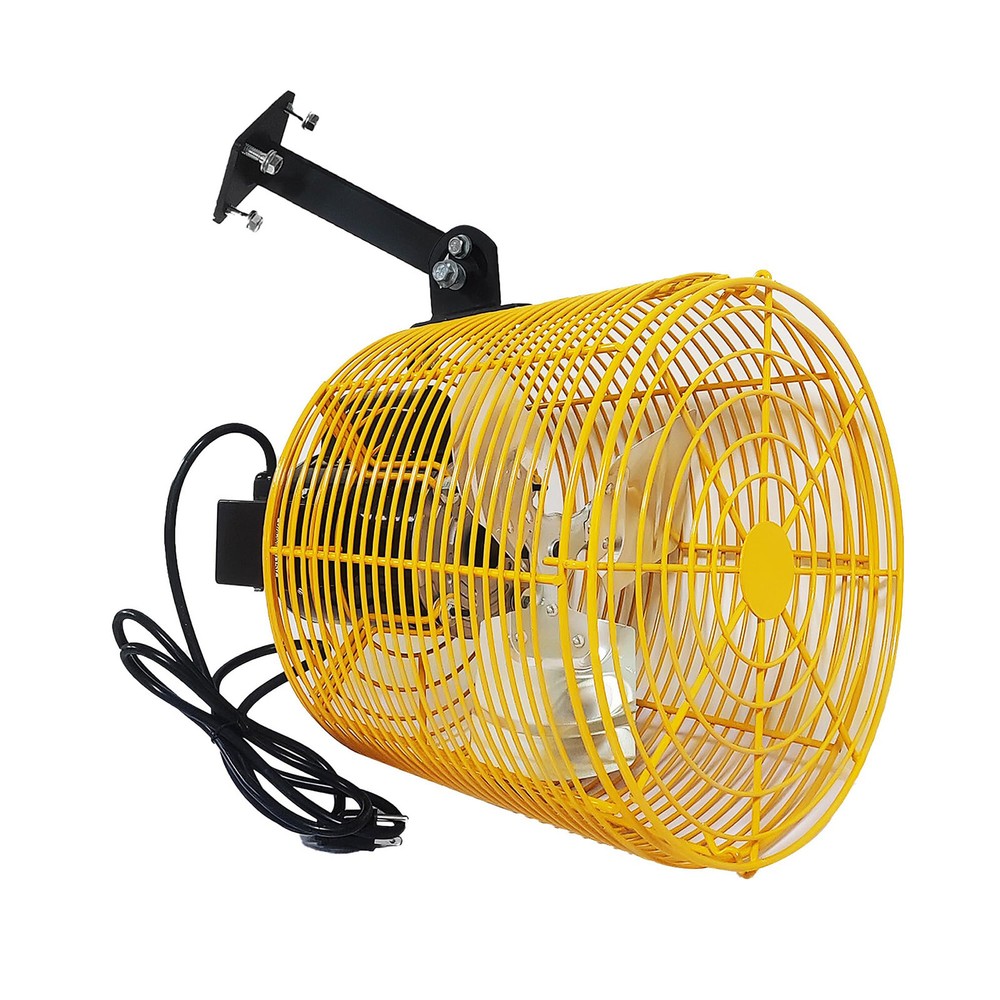 Greenhouse Circulation Air Circulation Fan 8/12/20/24 In 115V Ceiling Wall Mount