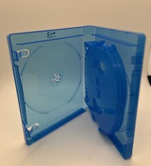 50 PCS NEW 24mm Blu-Ray 8-Disc Case With BluRay Logo, BRBL2408