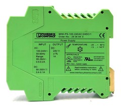 PHOENIX CONTACT MINI-PS-100-240AC/24DC/1 Power Supply Unit