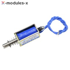 1-10PCS JF-0530B 24V 5N/10mm Pull-Push-Type Reset-Style Solenoid Electromagnet