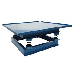 31.5 in Electric Cement Screed Concrete Vibrating Table w Thickened Steel Frame