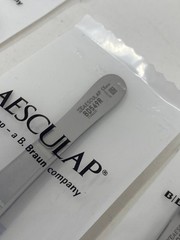 Aesculap BD549R Forceps Stainless Steel Pack of 4 New & Sealed