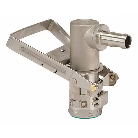 Piusi F1536000c Coupler, Ssbody, 90Outlet, 3/4Inhosebarb