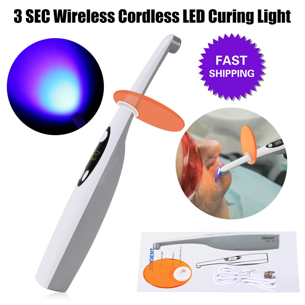 3s Dental Curing Light Lamp Dental Light Cure FOTOPOLIMERIZADOR Dental Resin