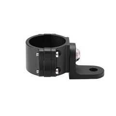 Aluminum UTV Roll Bar Flag Whip Light Bracket, 1.75″-2″ 360° Adjustable Mount