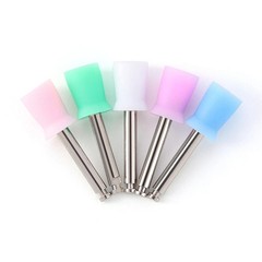 Dental Polishing Prophy Prophylaxis Brush Nylon RA Latch Type Bristle Flat/Taper
