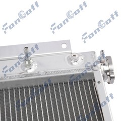 3 Rows Full Aluminum Radiator For Hyster Yale H25XM H35XM Forklift 912495601 USA