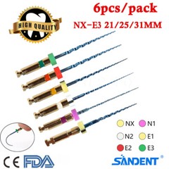 Dental Endo X-Pro NITI Gold Taper Files Endodontic Rotary NX-E3 File 21/25/31mm