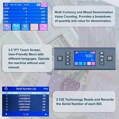 Ribao BC-55 Mixed Denomination Bill Counter Value Counter (slightly used)