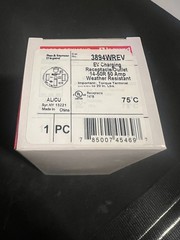 Legrand 3894WREV EV Receptacle Charging Outlet 14-50R 50A Weather Resistant NEW