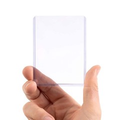 Vault X Toploaders 35pt (100 Pack), 3″ x 4″ Seamless Clear Rigid Card Holders…
