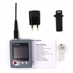 Anysecu SF103 2MHz-200MHz / 27MHz -2800MHz Portable Frequency Counter CTCCSS/DCS