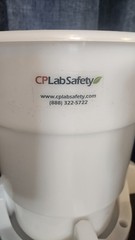 CP Lab Safety SC-3004CPB Waste Container Base 4L Nalgene HDPE Lot of 2